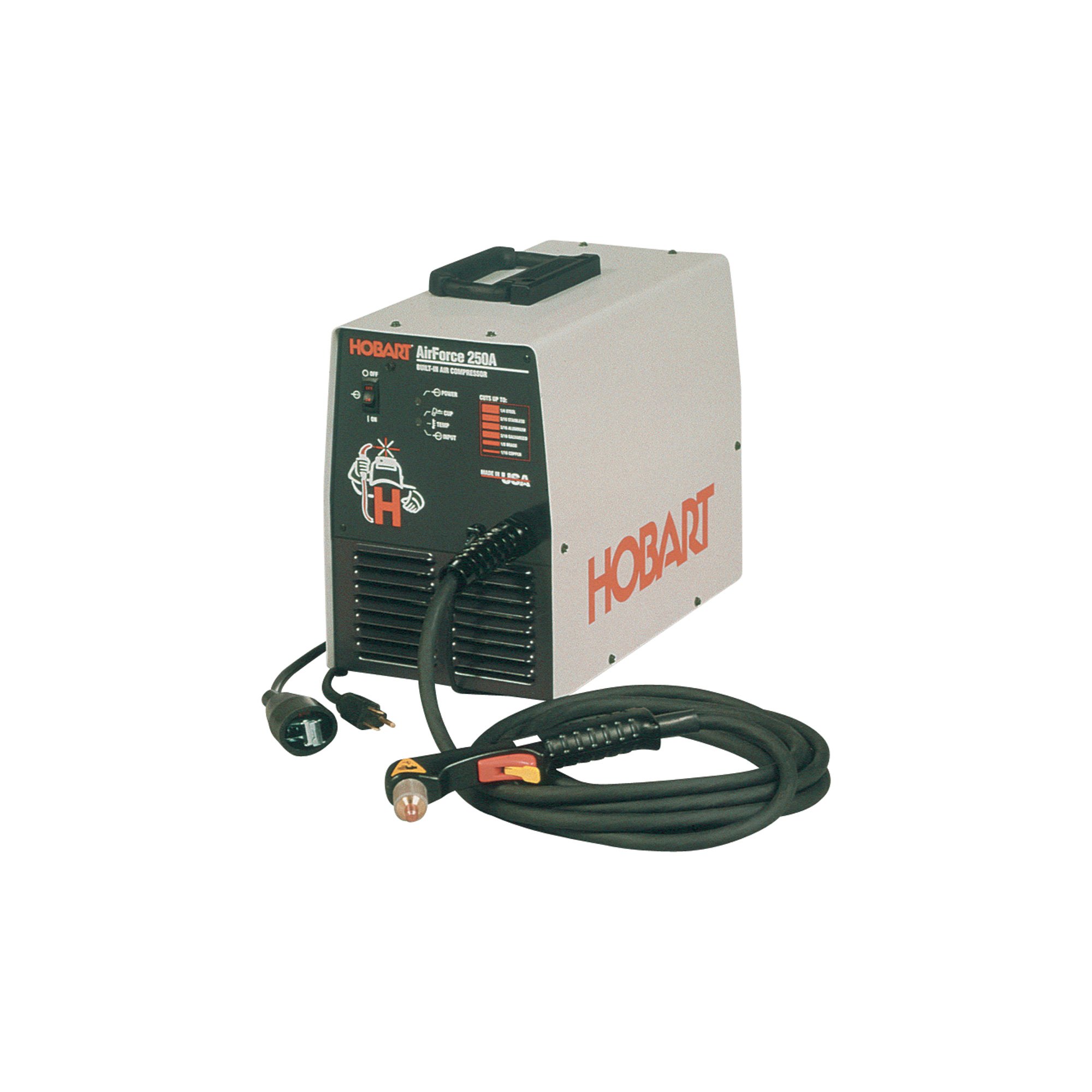 Hobart AirForce 250A Plasma Cutter With Built-In Compressor <font color="990000"><b>This item has been replaced by Item# 164791</b></font>